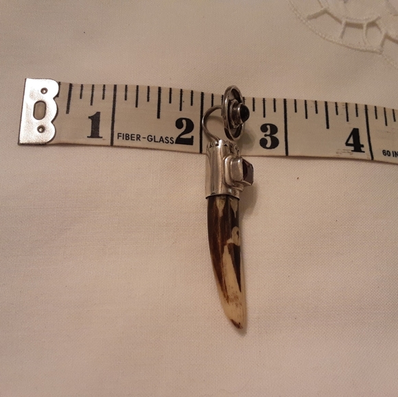 VINTAGE SAJEN 925 SOLID STERLING SILVER AFRICAN MUDD BEAD SLIDE - Picture 10 of 17